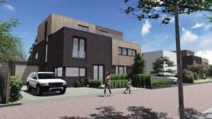 Bouw 4 nieuwe woningen Kornelis van Tollaan te Rotterdam