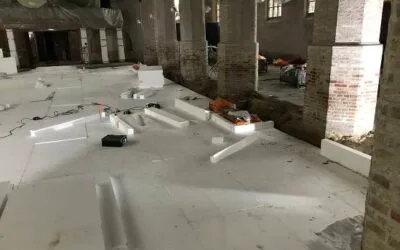 Isolatie kerkvloer