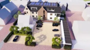 impresie binnentuin westmaas